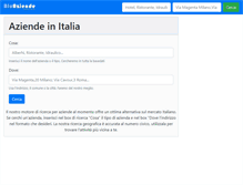 Tablet Screenshot of napoli.bluaziende.com