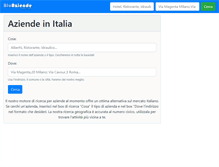 Tablet Screenshot of genazzano.bluaziende.com