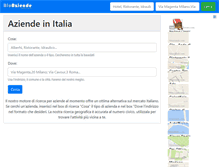 Tablet Screenshot of bluaziende.com
