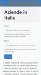 Mobile Screenshot of milano.bluaziende.com